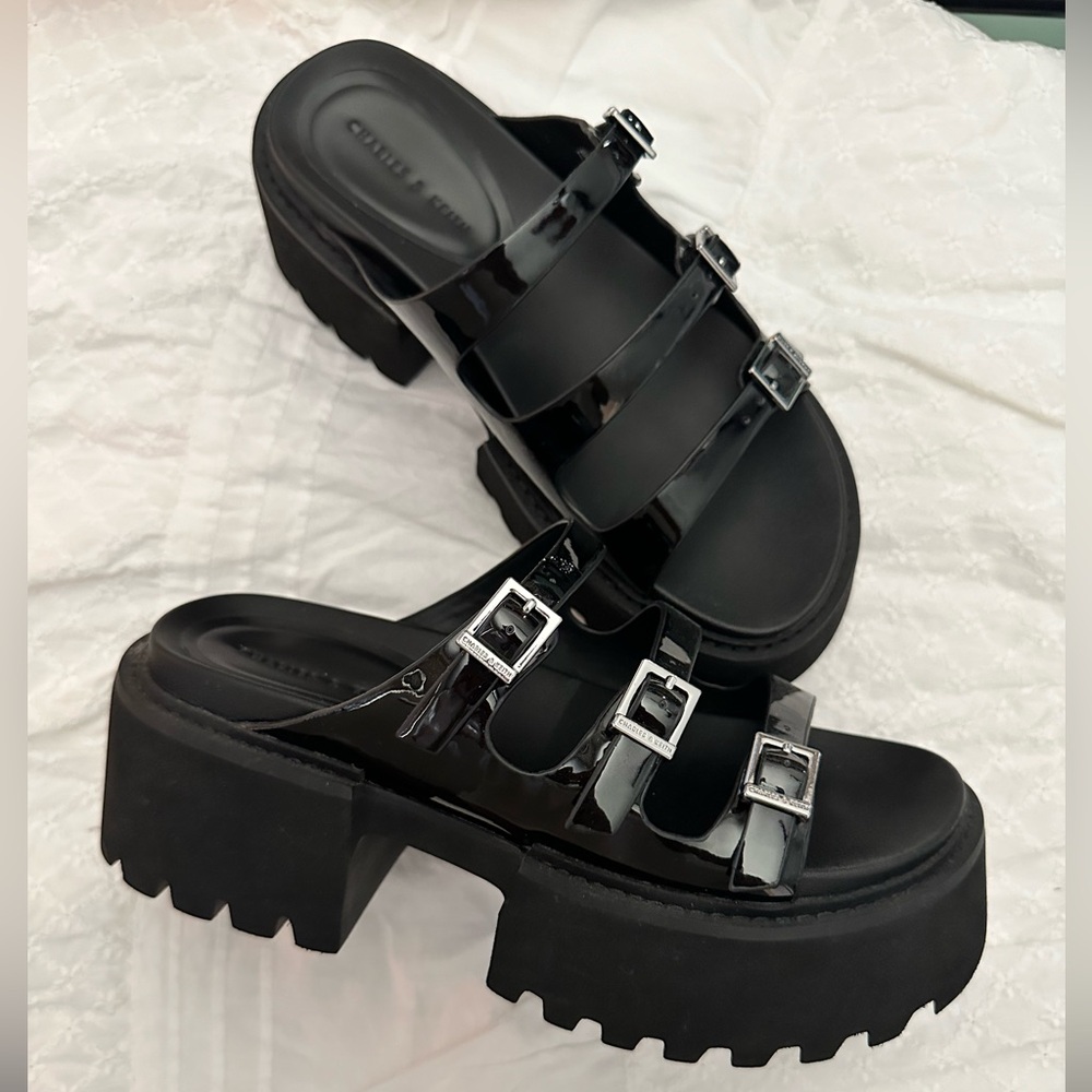 Charles and Keith platform sandals